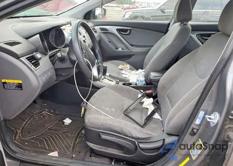 2013 Hyundai Elantra Gls из США, поврежденный, VIN 5NPDH4AEXDH317806